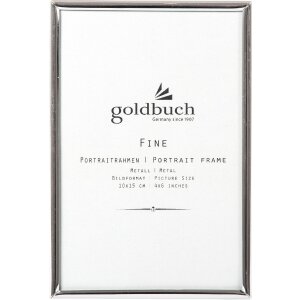 Marco metálico Fino 10x15 cm plata