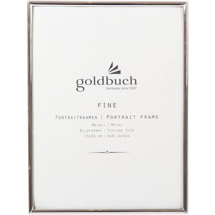 Marco metálico Goldbuch Fino 15x20 cm plata