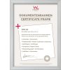Walther Marco Construcción 21x30 cm plata Certificado Marco