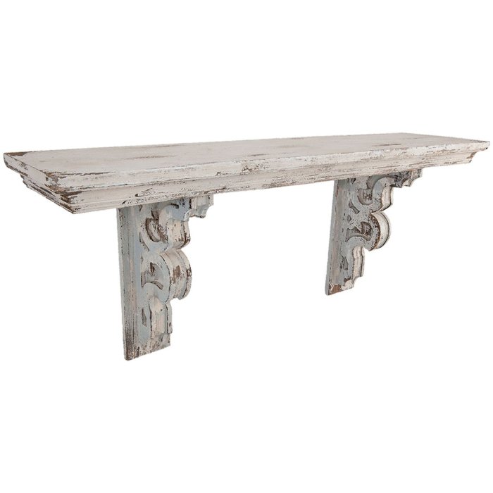 Estantería de pared shabby blanco - 5H0232 Clayre Eef