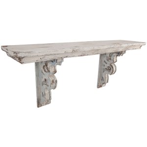 Estantería de pared shabby blanco - 5H0232 Clayre Eef