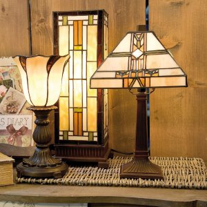 LumiLamp 5LL-5136 Lámpara de mesa Tiffany Ø...