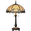 Lámpara de mesa Tiffany Ø 50x80 cm color natural