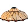 Pantalla Tiffany 51x21 cm beige