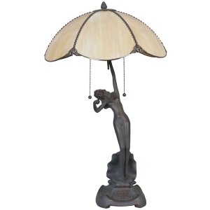 LumiLamp 5LL-5719 Lámpara de mesa Tiffany Ø...