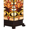 Clayre & Eef Lámpara de mesa Tiffany 12x35 cm - 5LL-5779