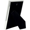 Marco metálico S58MS plata 10x15 cm moldura estrecha