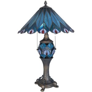 LumiLamp 5LL-5829 Lámpara de mesa Tiffany Ø...