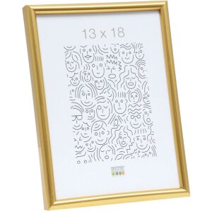 Marco de plástico S011 40x60 cm dorado