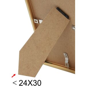 Marco de plástico S011 40x60 cm dorado