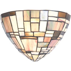 Lámpara de pared TIFFANY color - 5LL-5844 Clayre Eef