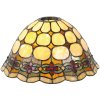 5LL-8828 Pie de lámpara Tiffany Ø 25x15 cm E27 - KH 6 cm