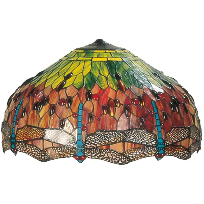 Pantalla Tiffany Ø 51x29 cm vidriera multicolor