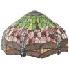 Plafón Tiffany Ø 40x25cm verde