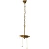Soporte de techo marrón 130 cm