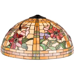 LumiLamp 5LL-9934 Pantalla Tiffany Ø 50x30 cm...