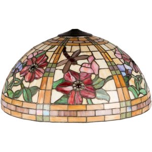 LumiLamp 5LL-9934 Pantalla Tiffany Ø 50x30 cm...