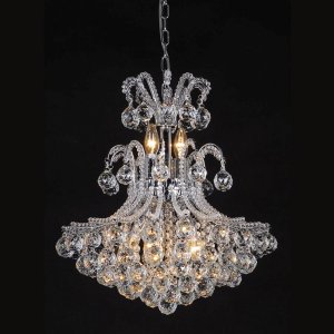 Lámpara Ø 50 cm hierro-vidrio - 5LL-CR31...