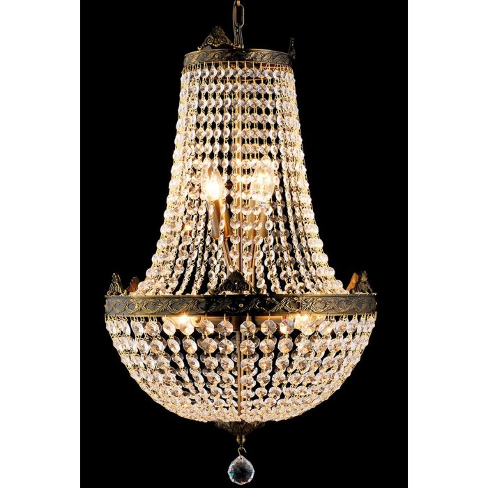 Araña de cristal-hierro Ø 40 cm - 5LL-CR44 Clayre Eef