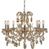 Lámpara Ø 70 cm hierro-vidrio - 5LL-CR68CP Clayre Eef