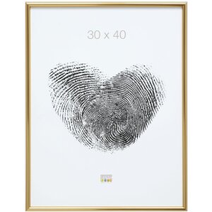 Marco de plástico S011 40x50 cm dorado