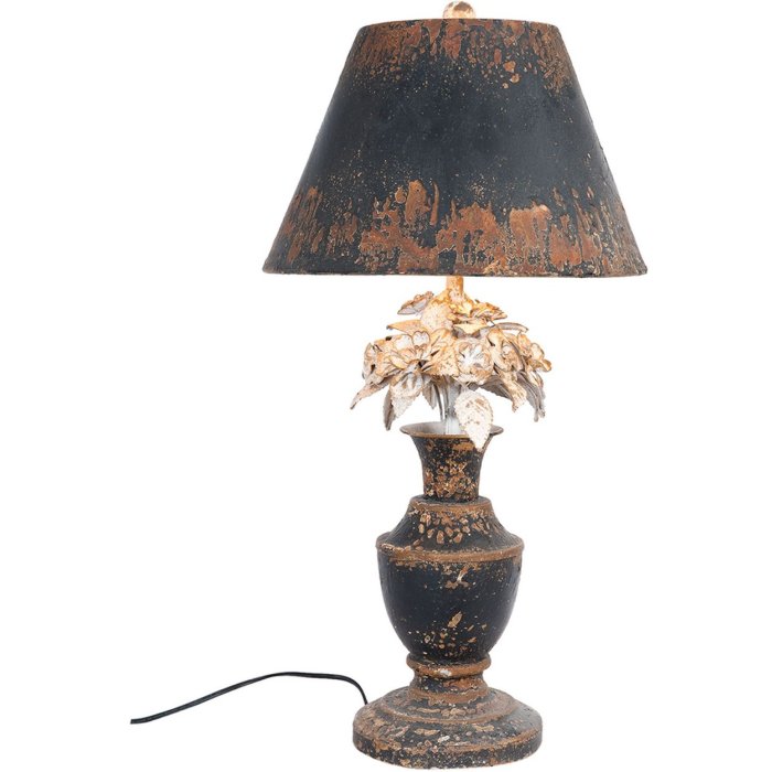 Clayre & Eef Lámpara de mesa Flor 37x71 cm - 5LMP186