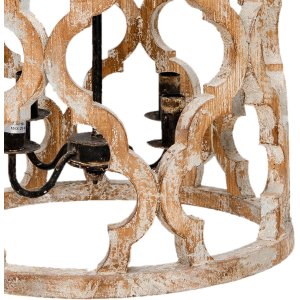 Lámpara colgante 48x85 cm beige