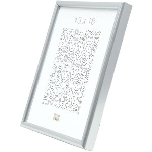 Deknudt marco de plástico S011 acero 40x50 cm