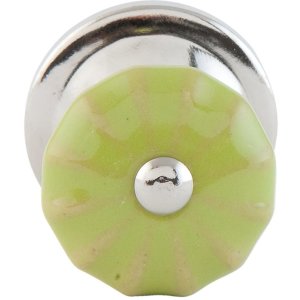 Pomo para muebles Ø 3 cm en verde - 63487
