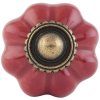 Pomo para muebles Ø 3 cm en rojo - 63501