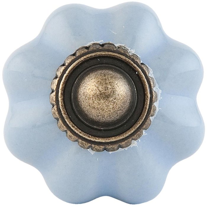 Pomo para mueble Ø 3 cm en gris - 63504