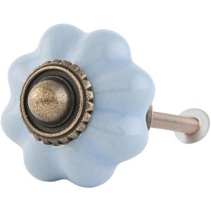 Pomo para mueble Ø 3 cm en gris - 63504