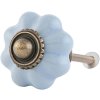 Pomo para mueble Ø 3 cm en gris - 63504