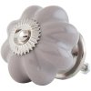 Pomo para mueble Ø 4 cm en gris - 63512