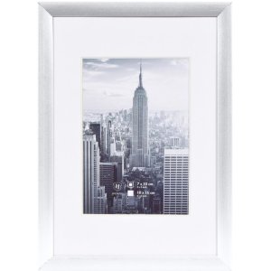 Marco de aluminio Manhattan 10x15 cm plata