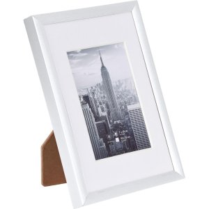 Marco de aluminio Manhattan 10x15 cm plata
