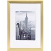 Marco de aluminio Manhattan 10x15 cm dorado