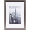 Marco aluminio marco Manhattan gris 10x15 cm