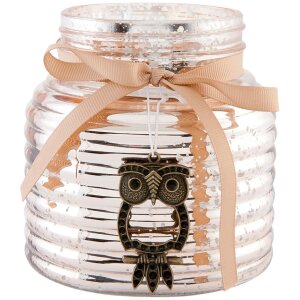 Portacandelitas OWL - 11x10 cm colorido