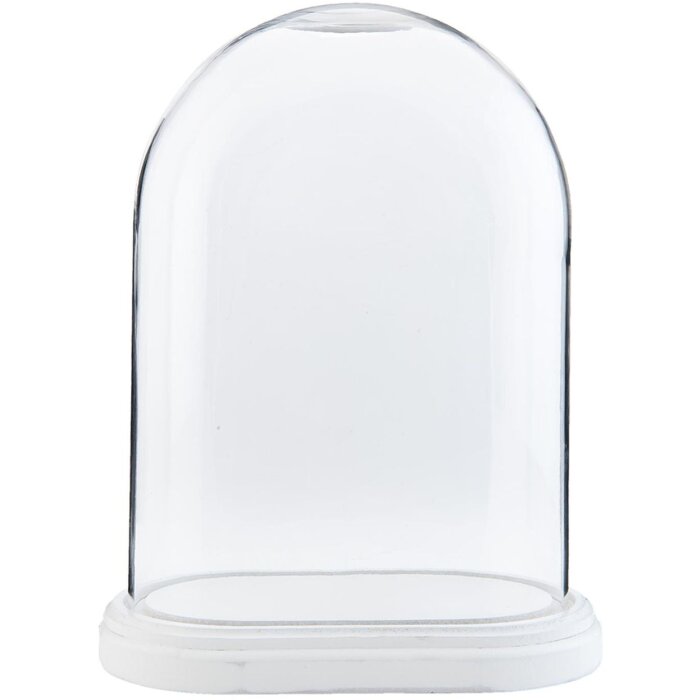 Campana de vidrio 26x15x33 cm transparente - 6GL1764 Clayre Eef