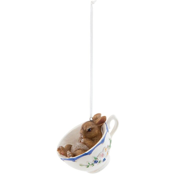 Colgador decorativo para tazas de Pascua - 6PR0692 Clayre Eef marrón