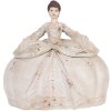 Clayre & Eef Joyero MADAME 20x21x16 cm beige