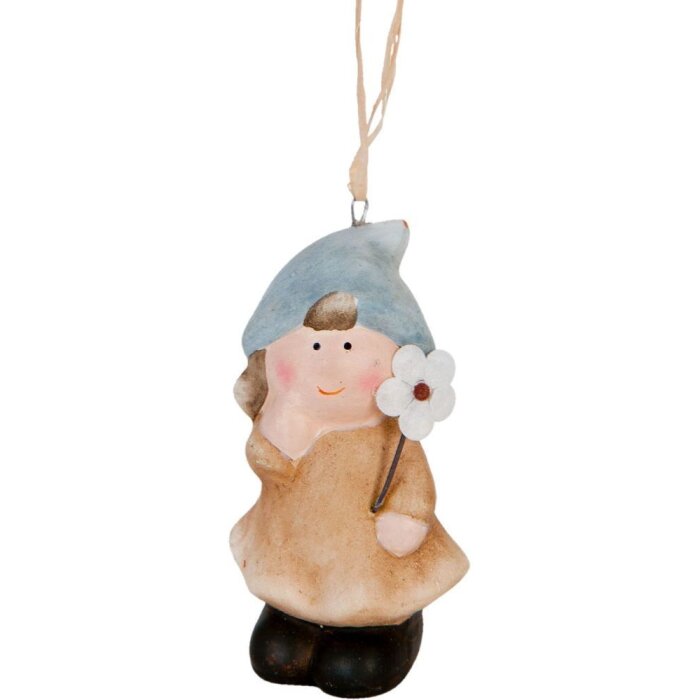 Colgador enano decorativo, colorido - 6TE0105