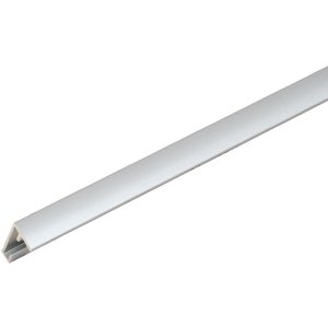 MAARII Marco cuadrado de aluminio 40x40 cm plata mate