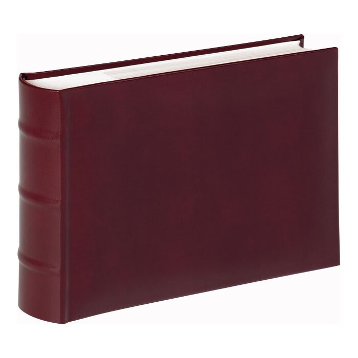 Walther Álbum de Piel Classic 100 fotos 15x20 cm rojo vino