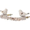 Pomo para muebles 13x8x3 cm en blanco - 6Y2333