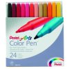 Juego de 24 rotuladores de punta de fibra Colour Pen de 0,6 mm