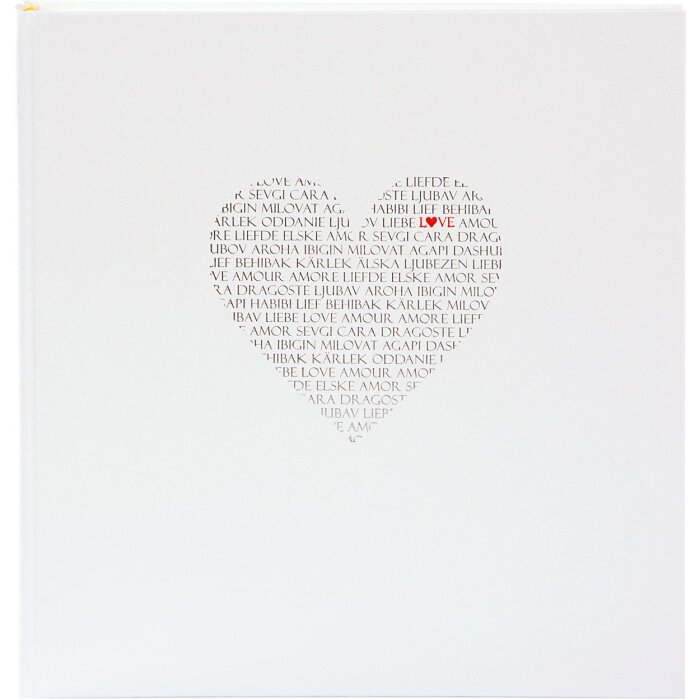Goldbuch Álbum de boda Love 29,5x31 cm 60 páginas blancas
