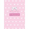Tarjeta bebé rosa Little Princess