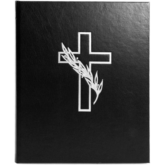 Goldbuch Libro de condolencias Cruz 21x28 cm 44 páginas blancas